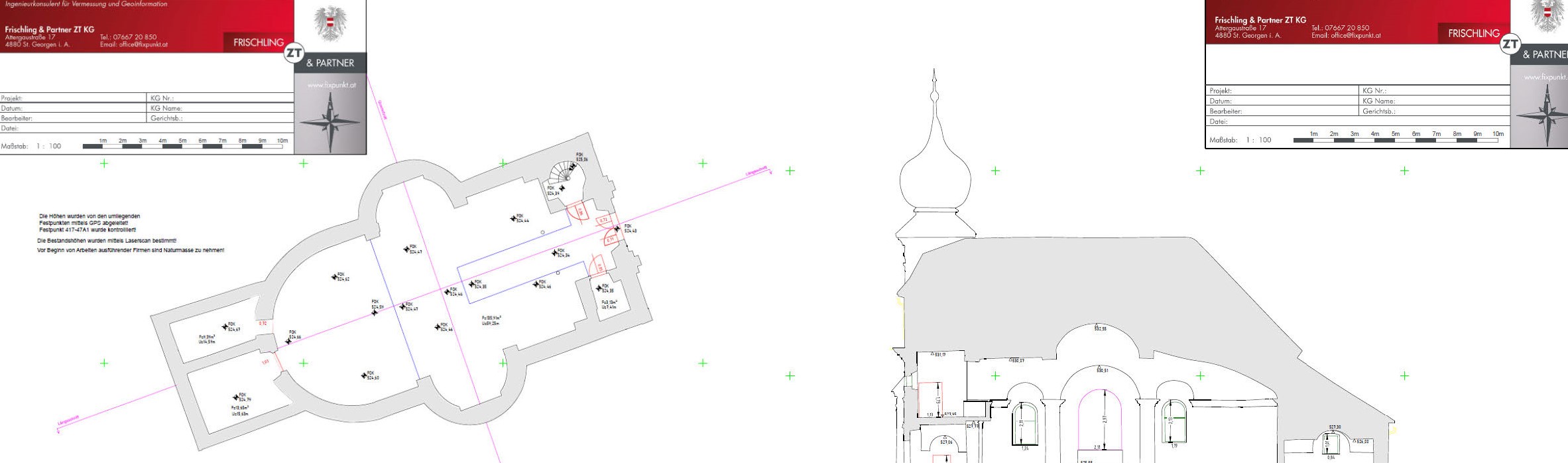 Laserscan eines Gebäudes